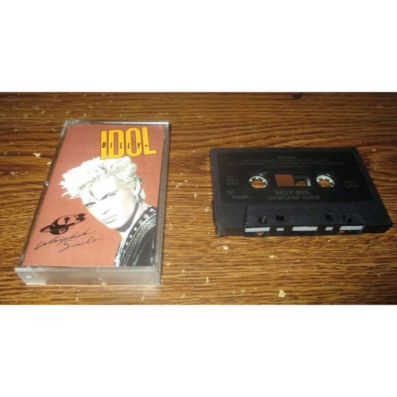 Billy Idol – Whiplash Idol on cassette (1986, Chrysalis Records) - Picture 1 of 4
